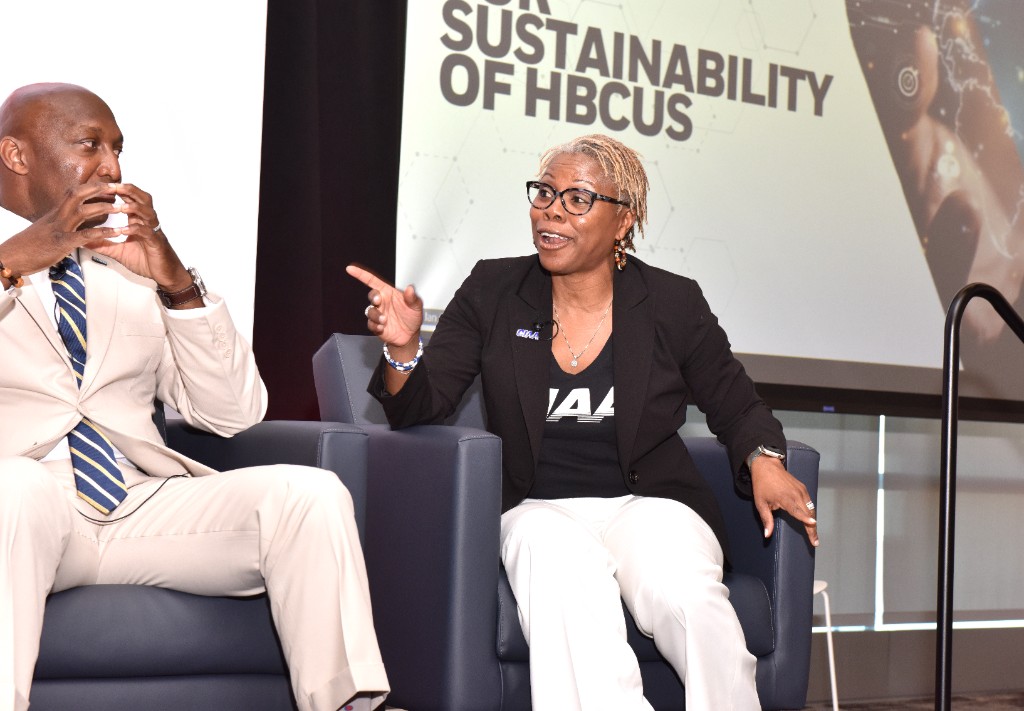 Panel discussion at the National Summit for the Sustainability of HBCUs